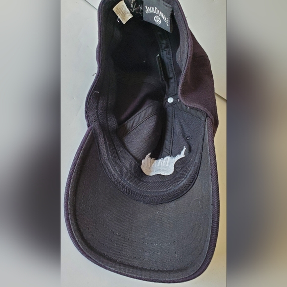 Jack Daniel's Unisex Old No.7 Brand Elastic Band Baseball Hat / Cap - EUC - Picture 3 of 5
